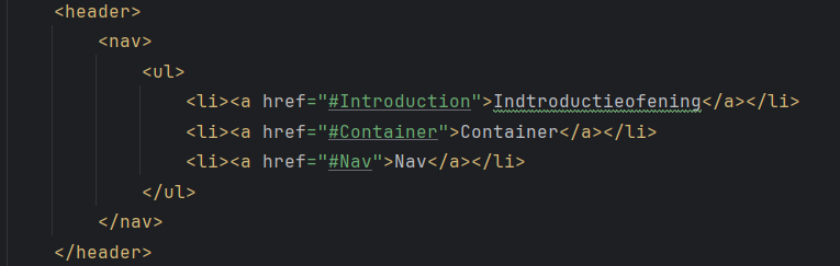 Eeen screenshot van mijn Nav